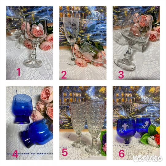 Фужеры, Бокалы СССР 2 штуке