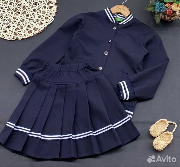 Школьный костюм для девочки, 134-158