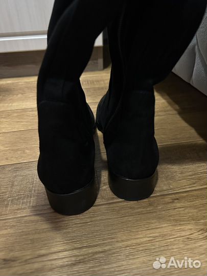 Ботфорты чулки zara