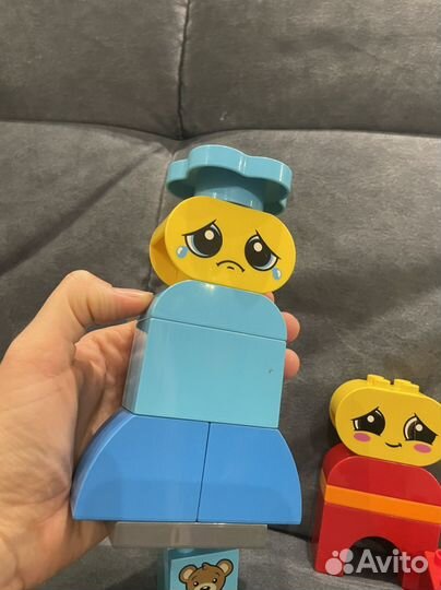 Lego duplo эмоции для малышей