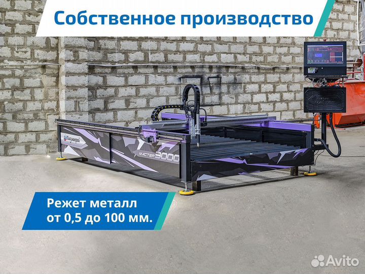 Плазменный станок с чпу Мастер 3000М