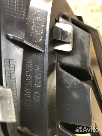 Решетка бампера передняя левая Audi Q3 2 F3