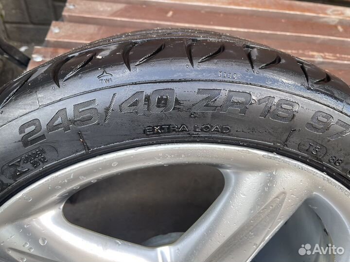 Диски на mercedes r18 разноширокие