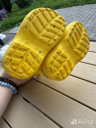 Резиновые сапоги crocs c6