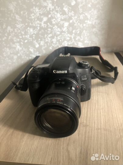 Зеркальный фотоаппарат Canon EOS 760 d