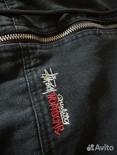 Ветровка stussy fw24 work jacket