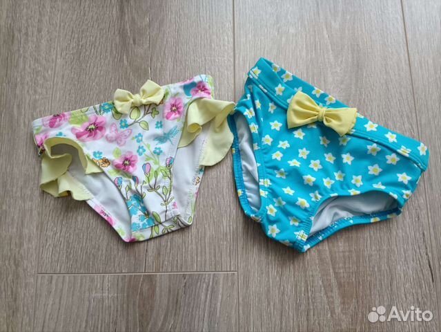 Трусы купальные (плавки) для девочки, 86-92, 92-98