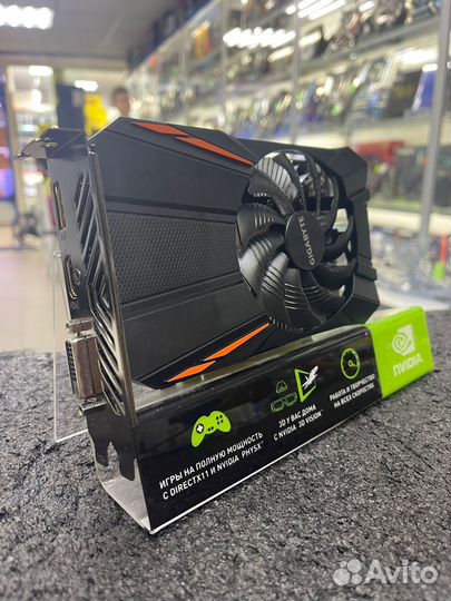 Видеокарта gigabyte GeForce GTX 1050 Ti D5 4G