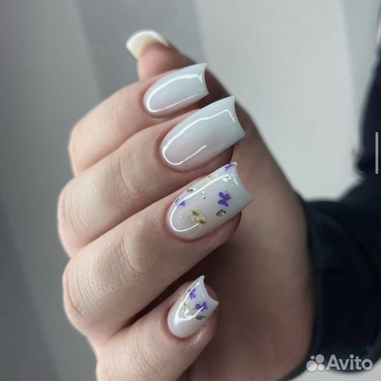 Маникюр с покрытием гель лак