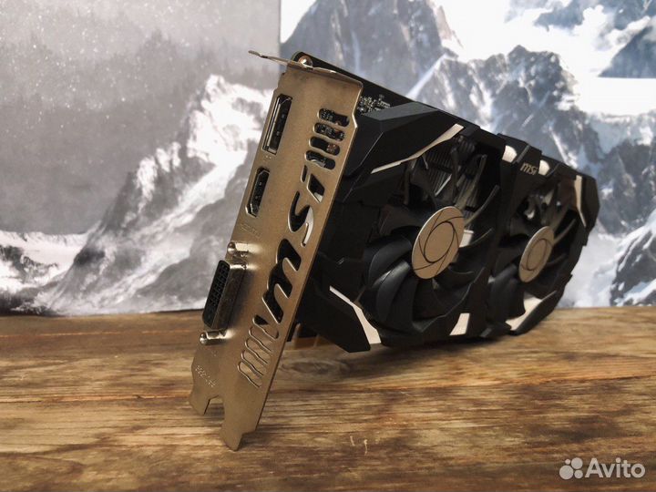 Игровая видеокарта MSI GeForce GTX 1050 Ti 4GT OC