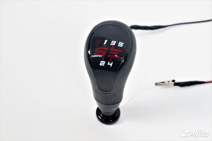 Ручка кпп SE Black с LED Белой подсветкой для Ваз