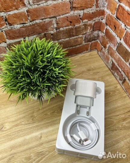 Комплект зарядки для iPhone 20w (Блок, кабель)