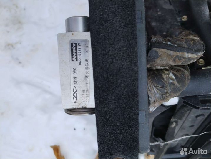 Печка на chery tiggo