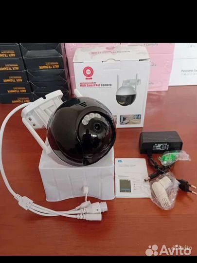 Wi fi камера видеонаблюдения купольная уличная