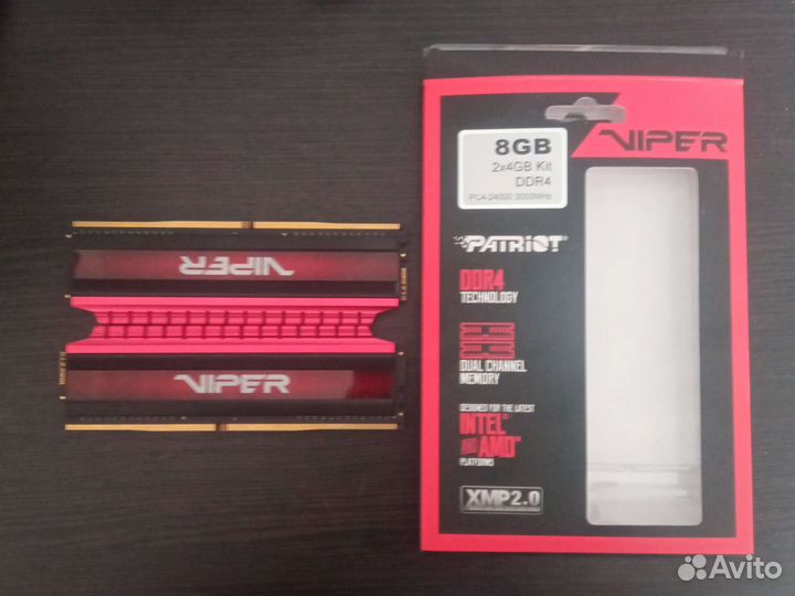 Оперативная память ddr4 4gb 8gb