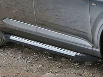 Подножки боковые пороги Mitsubishi ASX, 2010-2012