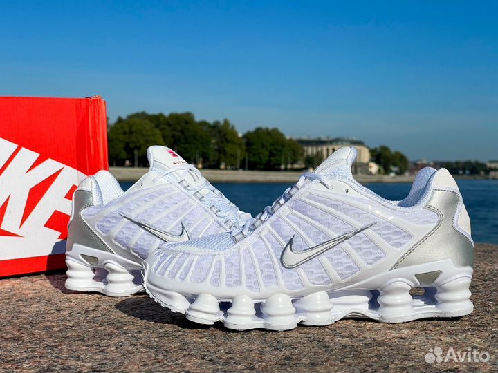 Кроссовки Nike Shox TL White