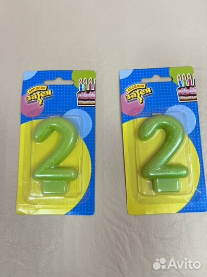 Свечи для торта / цифры для торта