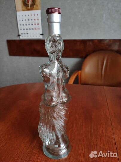 Бутылка фигура корабль подарочная