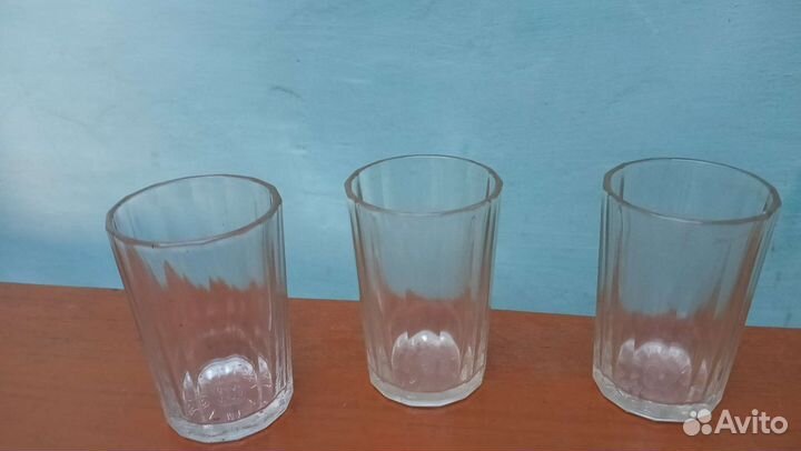 Стаканы граненые СССР 100гр
