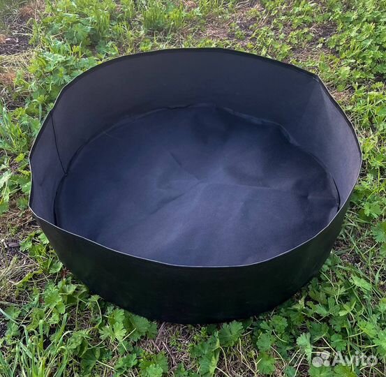 Клумба из нетканного материала