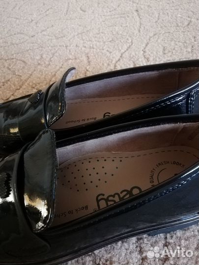 Лоферы д/д школьные