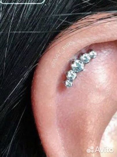 Украшения для пирсинга накрутка