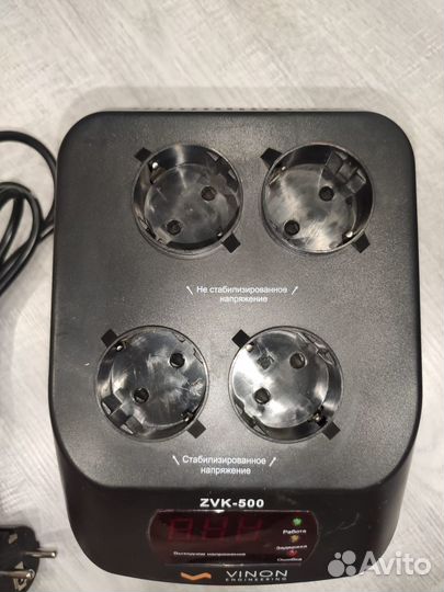 Стабилизатор напряжения Vinon ZVK-500VA