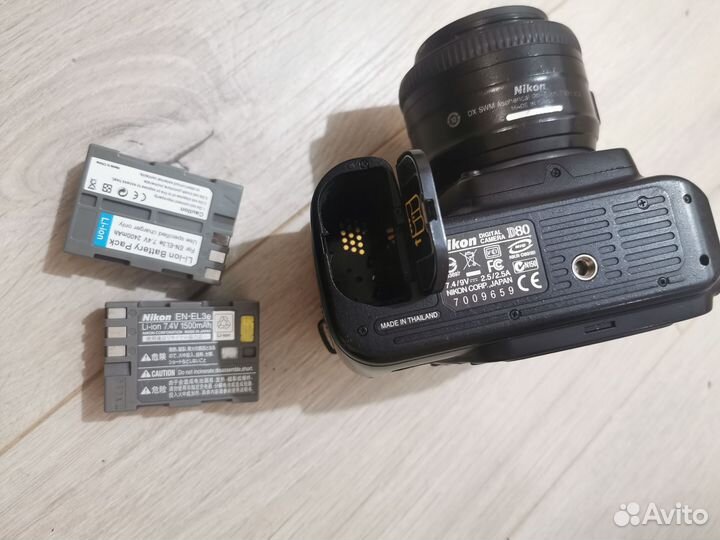 Фотоаппарат nikon d80 тушка