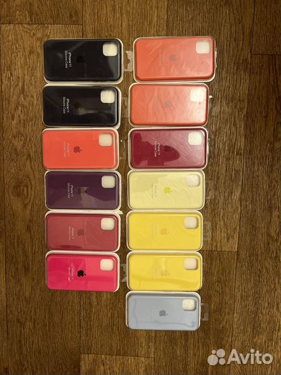 Силиконовый чехол на iPhone 11