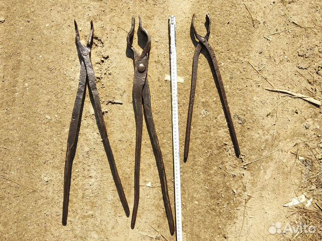 Щипцы кузнечные старинные