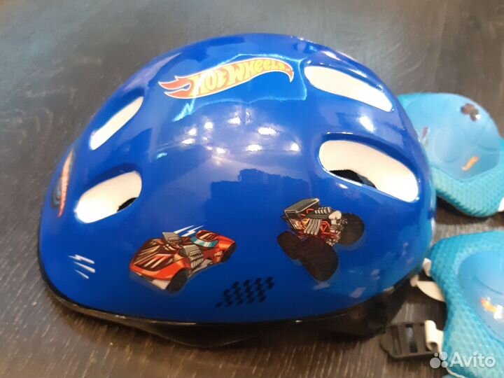 Детский комплект защиты для роликов, суета шлем