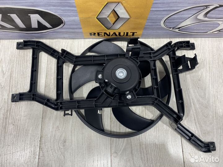 Вентилятор охлаждения двигателя диффузор renault s