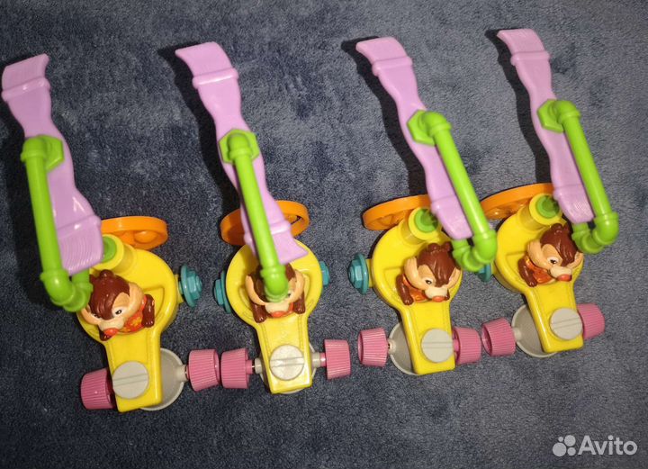 Игрушки Дисней винтаж Макдональдс Чип и Дейл