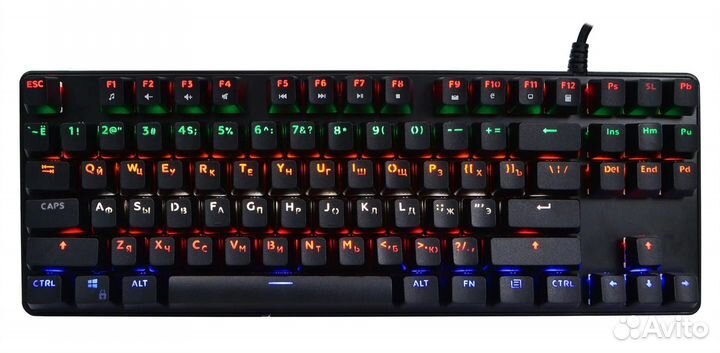 Клавиатура проводная dexp Blazing Pro RGB