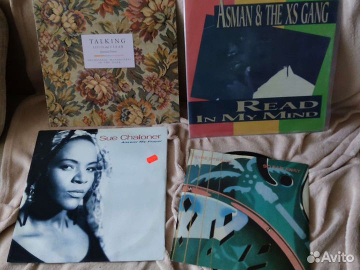 Пластинки виниловые singles 45;