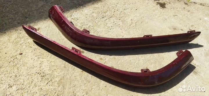 Накладки заднего бампера ниссан блюберд силфи