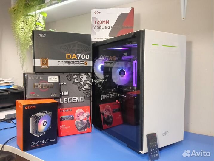 Игровой пк Ryzen 5 2600/RTX2060 Super/16GB/M2 SSD