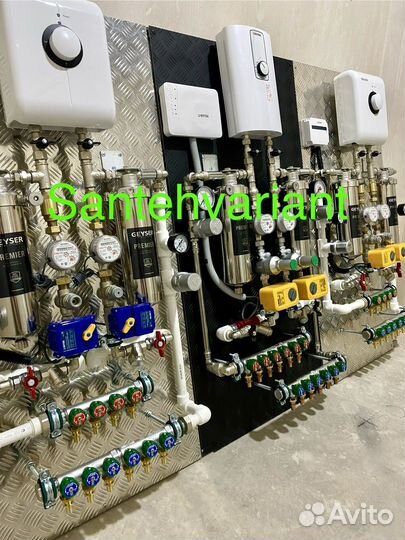 Коллекторный узел воды