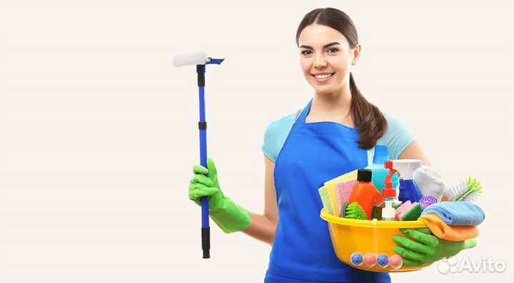 Уборщица неполный день