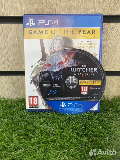 Ведьмак 3 игра года (PS4)