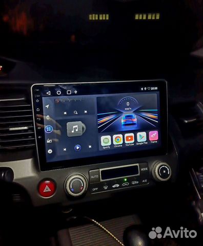 Android магнитола Honda Civic седан, хетч