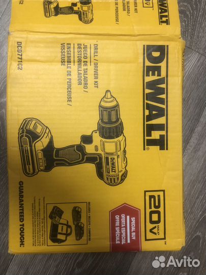 Шуруповерт dewalt dcd771c2