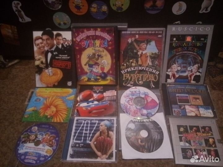 Диски на двд и компьютеры