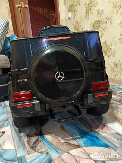 Детская машина электромобиль mercedes