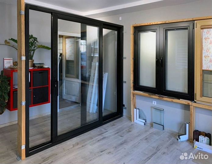 Алюминиевые окна и двери