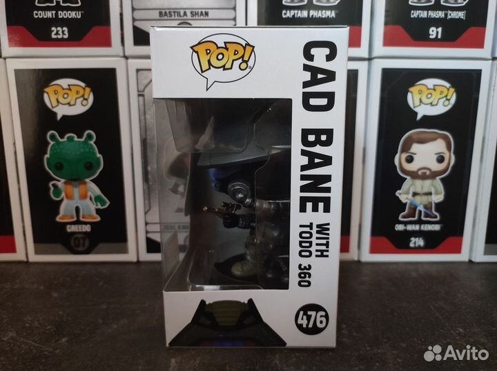 Funko Pop Star Wars Cad Bane with Todo 360 #476