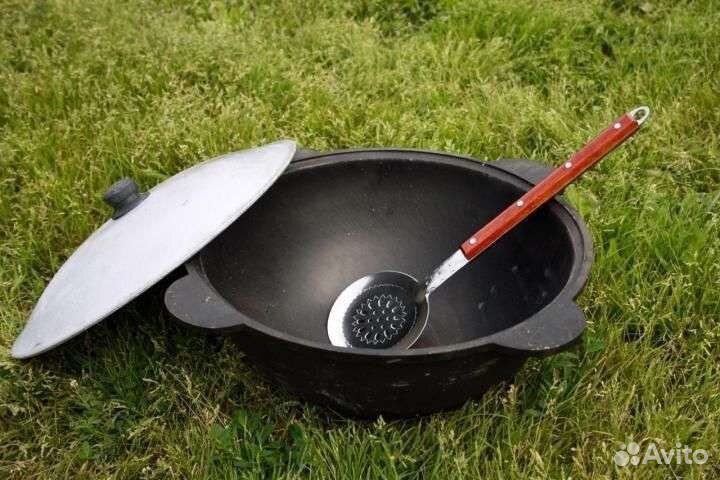 Казан узбекский чугунный