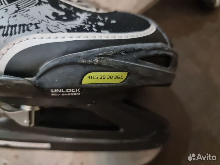 Раздвижные коньки 36.5-40
