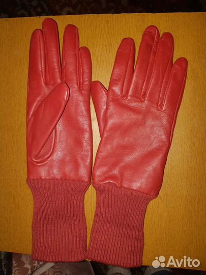 Итальянские перчатки кожаные Esmara 7.5 размер